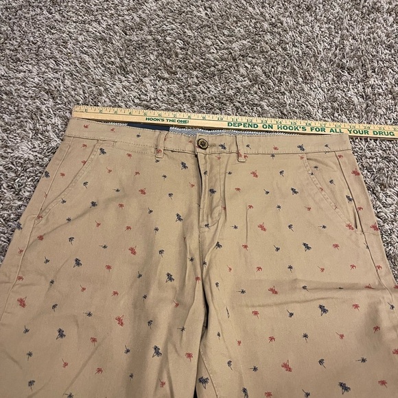 Jachs New York NWT Stretch Twill palm tree print khaki shorts - Picture 12 of 14